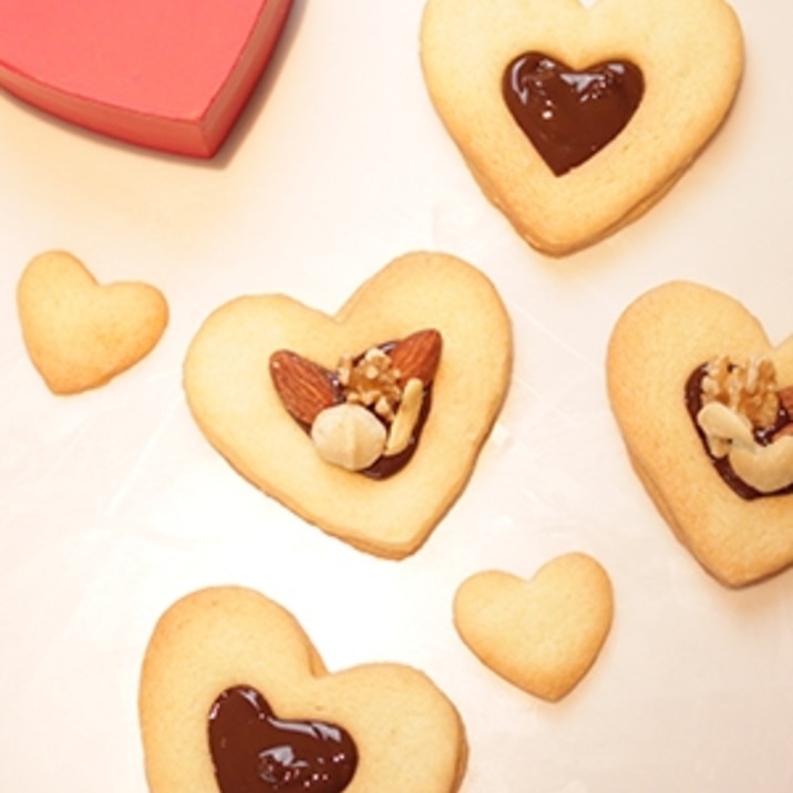 バレンタインに 簡単 ハートチョコクッキー レシピ 作り方 By 楽天出店店舗 横浜チョコレートのバニラビーンズ 楽天レシピ